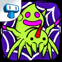 Скачать взломанную Spider Evolution: Idle Game (Спайдер Эволюшн)  [МОД Бесконечные монеты] - стабильная версия apk на Андроид