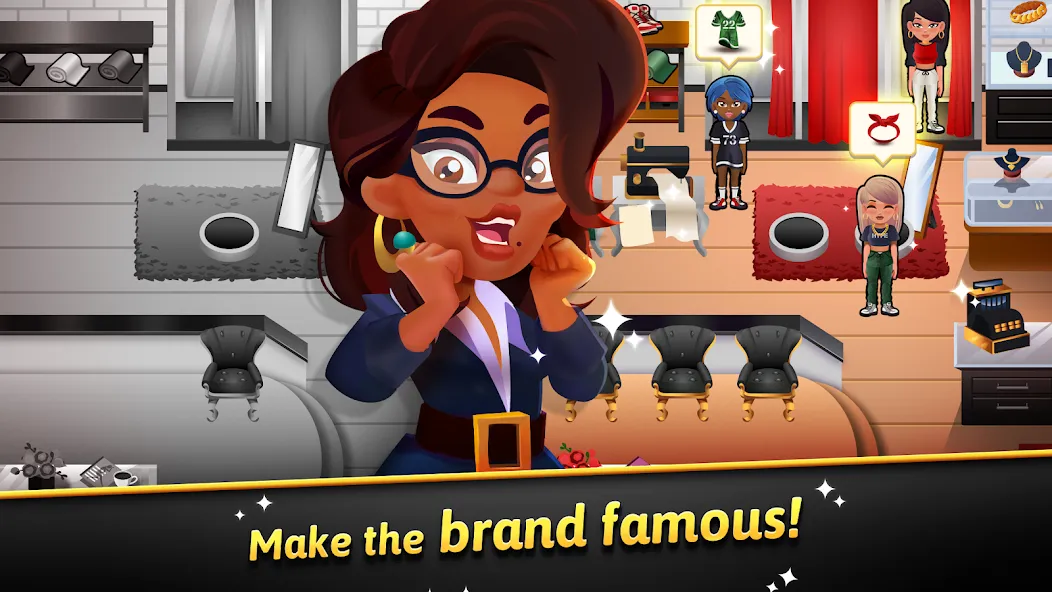 Hip Hop Salon Dash Beauty Game (Хипхоп салон Дэш красивая игра)  [МОД Много монет] Screenshot 2