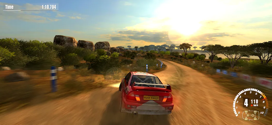 Rush Rally 3 Demo (Раш Ралли 3 Демо)  [МОД Бесконечные монеты] Screenshot 2