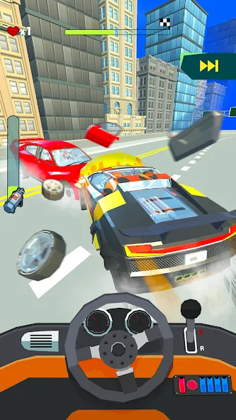 Crazy Rush 3D: Race Master (Крейзи Раш 3Д)  [МОД Mega Pack] Screenshot 2