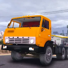 Взлом KAMAZ: Ultimate Russian Truck  [МОД Все открыто] - последняя версия apk на Андроид