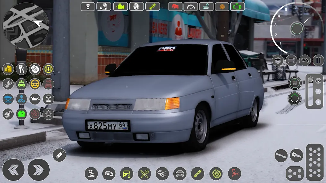 Lada 2110 Special Unit Race  [МОД Бесконечные монеты] Screenshot 1