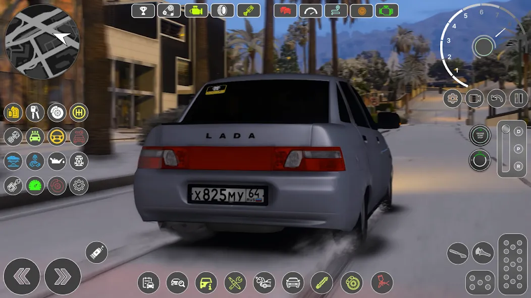 Lada 2110 Special Unit Race  [МОД Бесконечные монеты] Screenshot 3