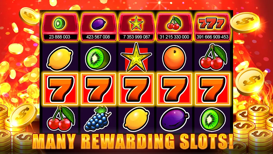 Slots 777 - Slot Machine Games  [МОД Unlimited Money] Screenshot 4