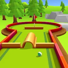 Скачать взломанную Mini Golf Game - Putt Putt 3D (Мини Гольф Челлендж)  [МОД Меню] - последняя версия apk на Андроид