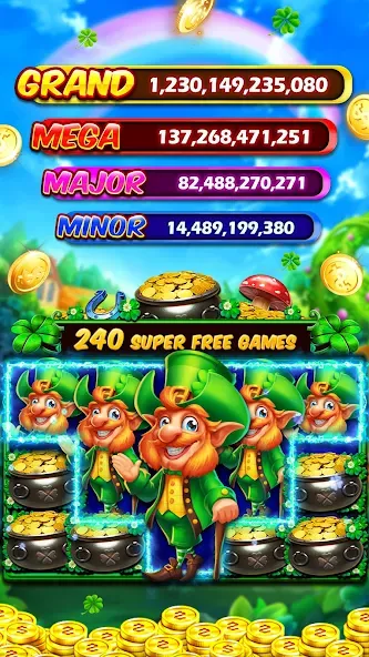 Clubillion Vegas Casino Slots (Клабиллион Вегас Казино Слотс)  [МОД Unlocked] Screenshot 1