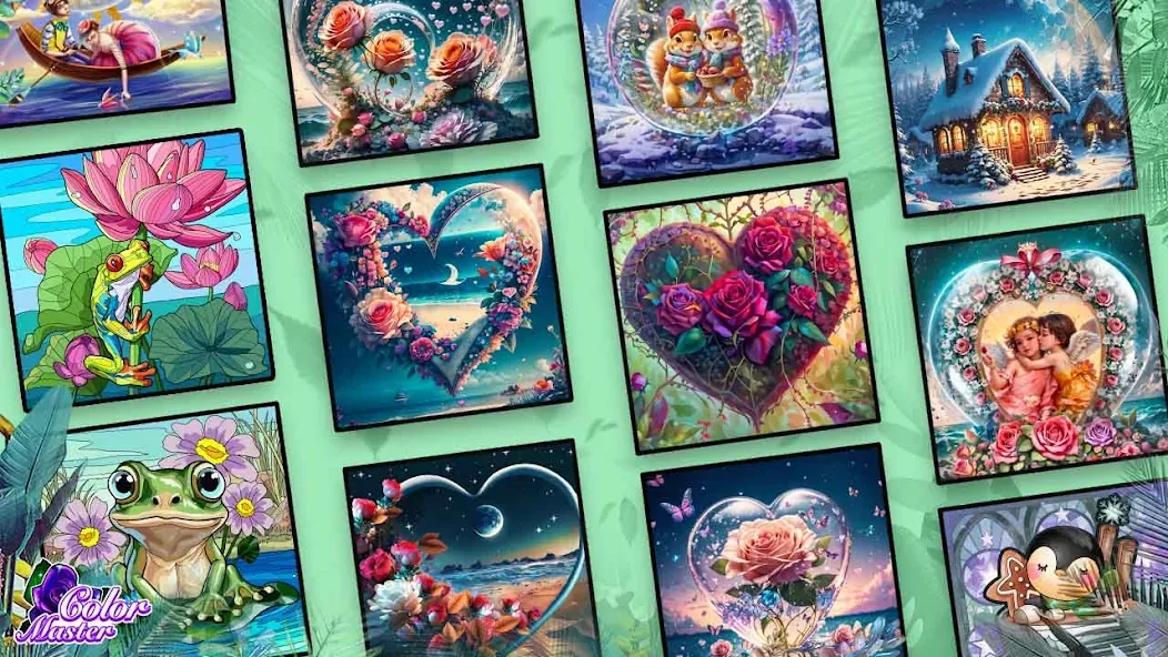 Color Master - Color by Number (Колор Мастер Про)  [МОД Menu] Screenshot 1