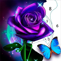 Взломанная Color Master - Color by Number (Колор Мастер Про)  [МОД Menu] - стабильная версия apk на Андроид