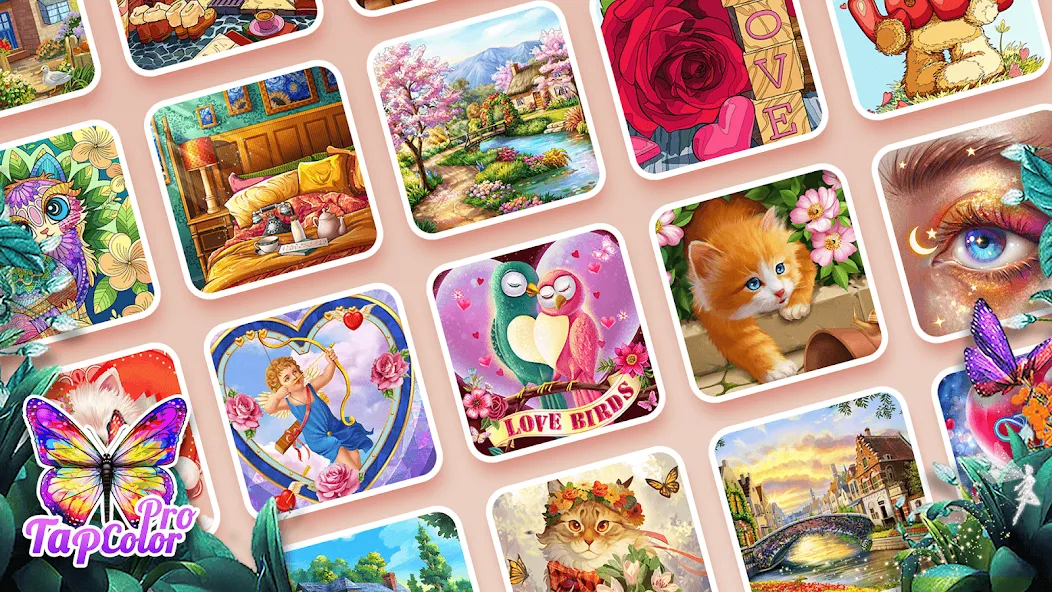 Tap Color Pro: Color By Number (Тап Колор Про)  [МОД Много денег] Screenshot 3