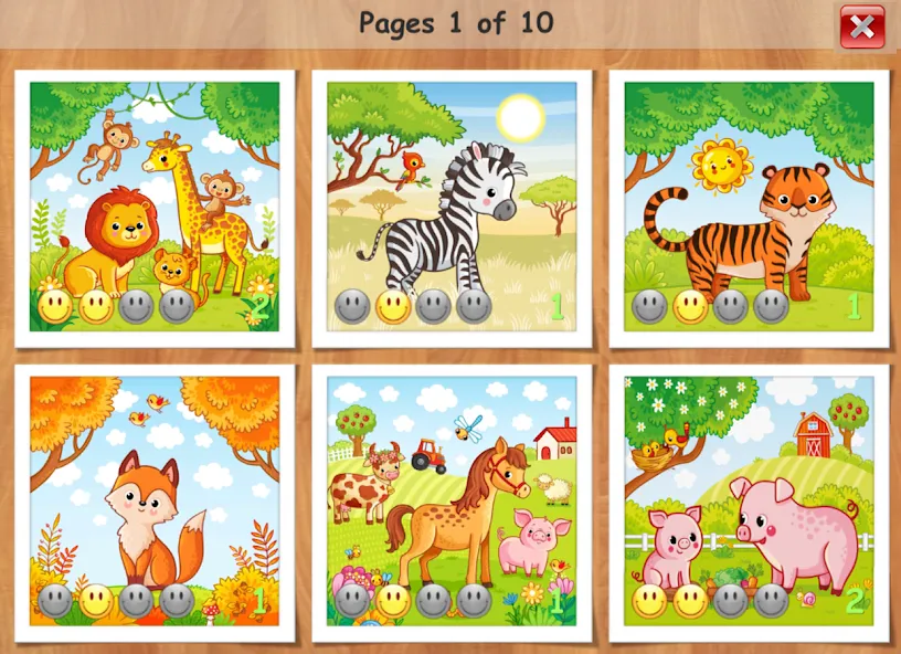 Kids puzzles - 3 and 5 years  [МОД Много монет] Screenshot 3