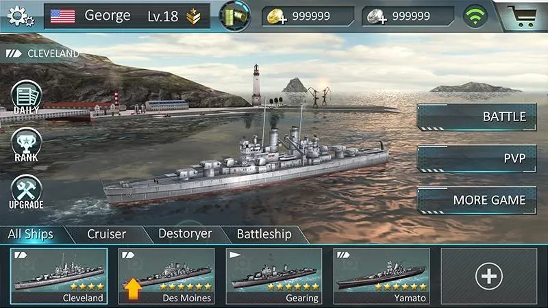 Warship Attack 3D  [МОД Mega Pack] Screenshot 5