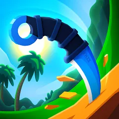 Скачать взлом Flippy Knife: 3D flipping game (Флиппи Найф)  [МОД Много монет] - последняя версия apk на Андроид