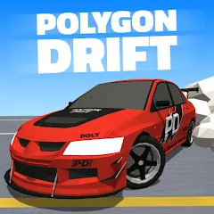 Взломанная Polygon Drift: Traffic Racing (Полигон Дрифт)  [МОД Много денег] - стабильная версия apk на Андроид