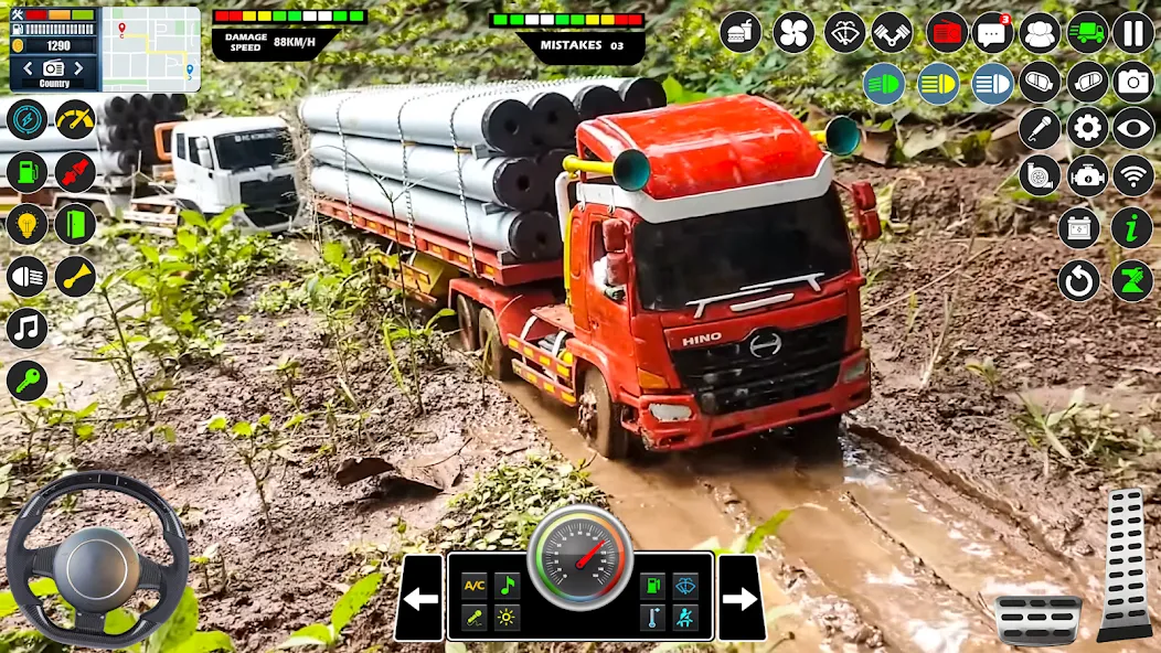 Mud Truck Runner Simulator 3D  [МОД Меню] Screenshot 2