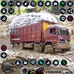 Скачать взлом Mud Truck Runner Simulator 3D  [МОД Меню] - полная версия apk на Андроид