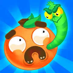 Взломанная Worm out: Brain teaser games (Ворм аут)  [МОД Menu] - полная версия apk на Андроид