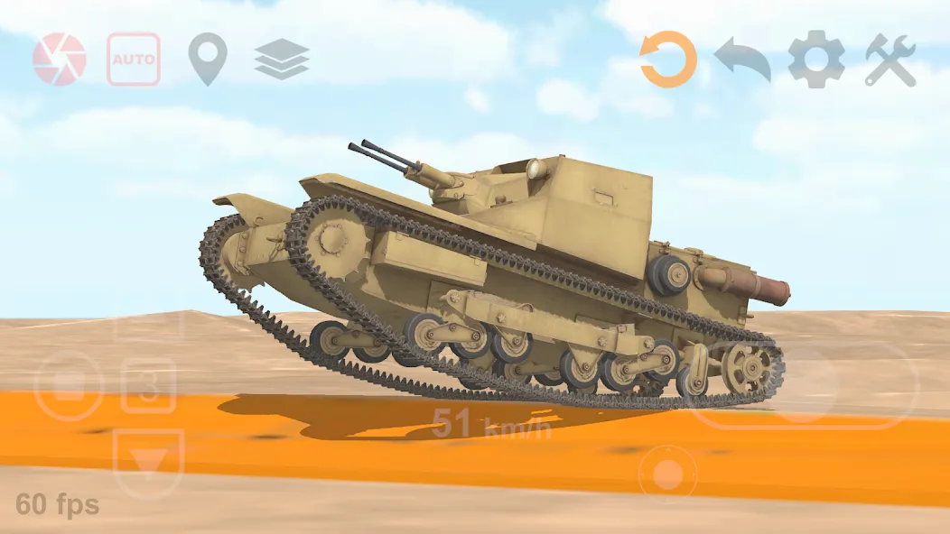 Tank Physics Mobile Vol.3  [МОД Много монет] Screenshot 4