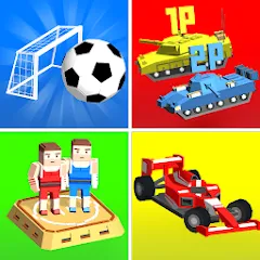 Взлом Cubic 2 3 4 Player Games (убик 2 3 4)  [МОД Бесконечные деньги] - последняя версия apk на Андроид