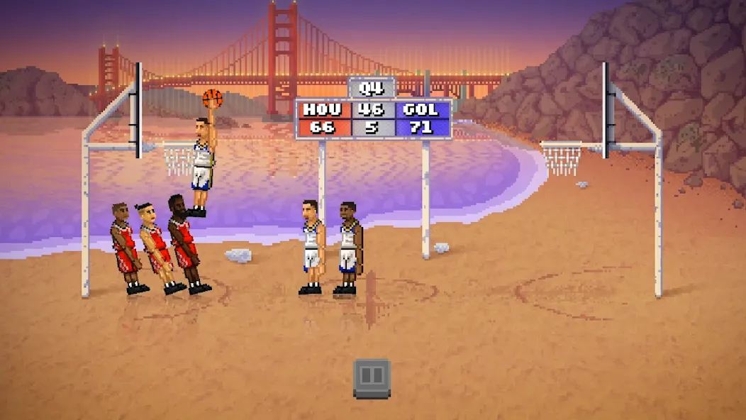 Bouncy Basketball (Баунси Баскетбол)  [МОД Unlimited Money] Screenshot 1