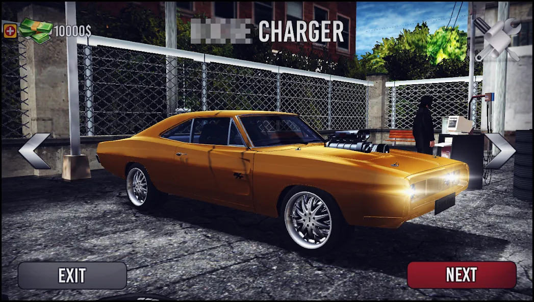 Charger Drift Simulator (Чарджер Дрифт Симулятор)  [МОД Menu] Screenshot 1