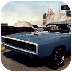 Скачать взломанную Charger Drift Simulator (Чарджер Дрифт Симулятор)  [МОД Menu] - стабильная версия apk на Андроид