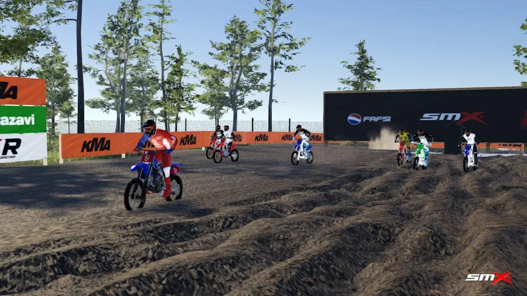 SMX: Supermoto Vs. Motocross (СМХ)  [МОД Unlocked] Screenshot 4