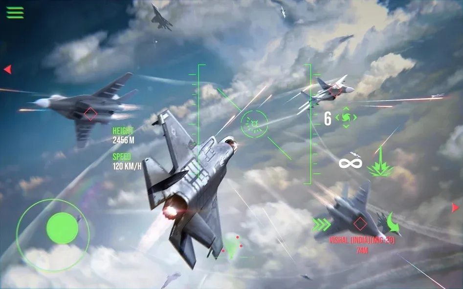 Modern Warplanes: PvP Warfare (Модерн Варплейнс)  [МОД Бесконечные монеты] Screenshot 4