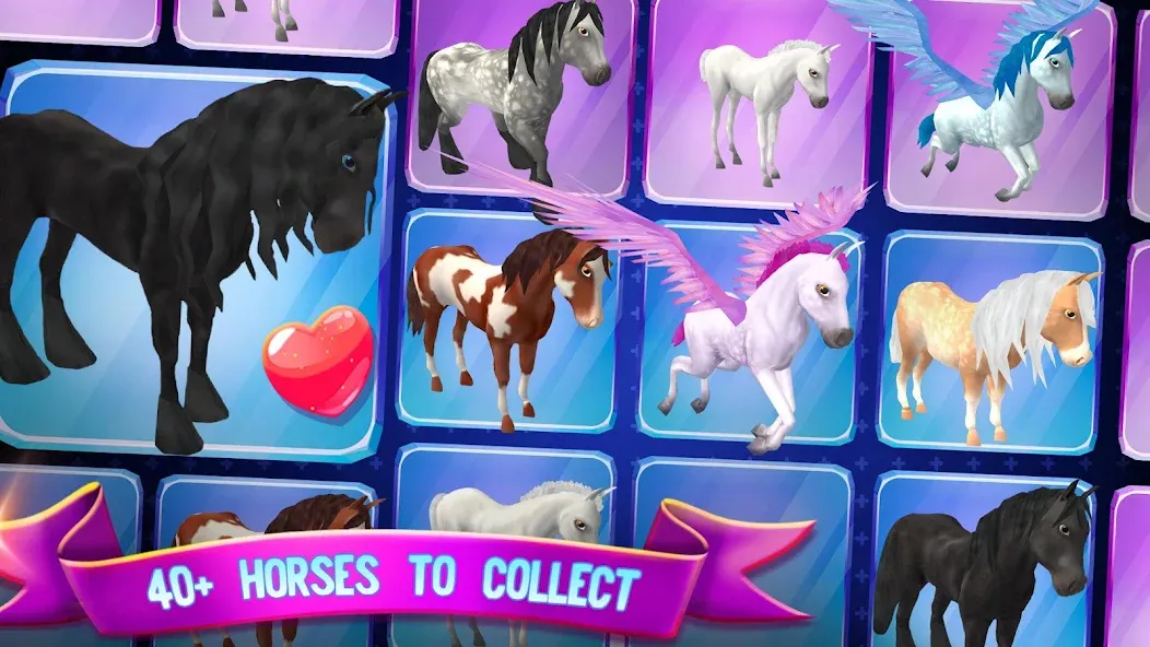 Horse Paradise: My Dream Ranch  [МОД Бесконечные деньги] Screenshot 5