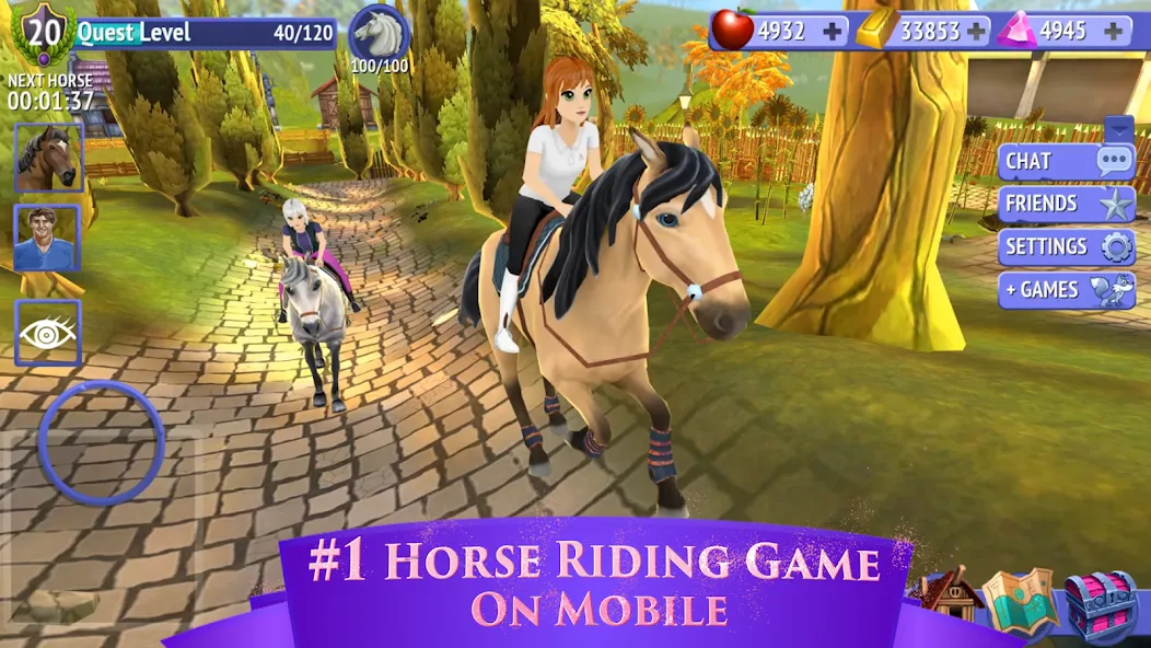 Horse Riding Tales - Wild Pony (Хорс Райдинг Тейлс)  [МОД Unlocked] Screenshot 3