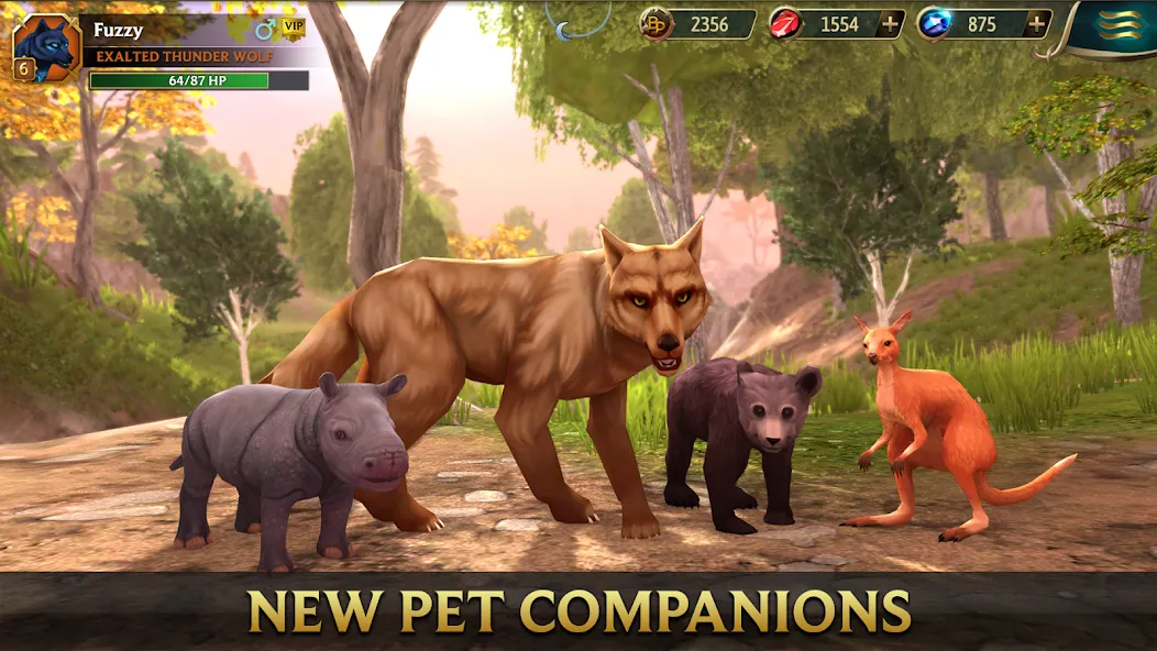 Wolf Tales - Wild Animal Sim (Вулф Тейлс)  [МОД Mega Pack] Screenshot 2