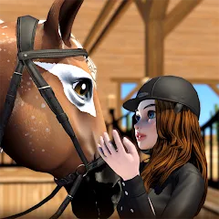 Взломанная Star Equestrian - Horse Ranch (Стар Иквестриан)  [МОД Много монет] - стабильная версия apk на Андроид