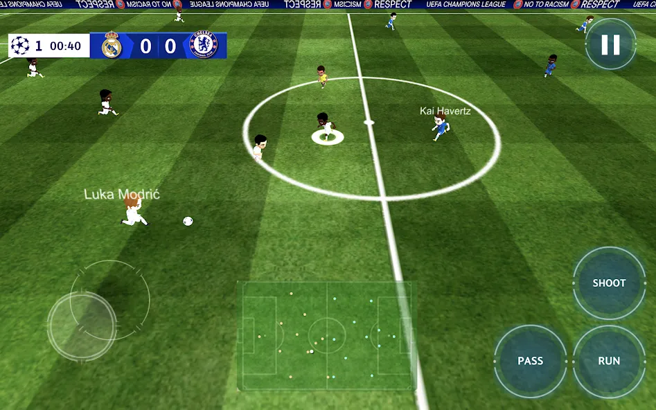 Champions League - UEFA Game (Чемпионс Лига)  [МОД Unlocked] Screenshot 4