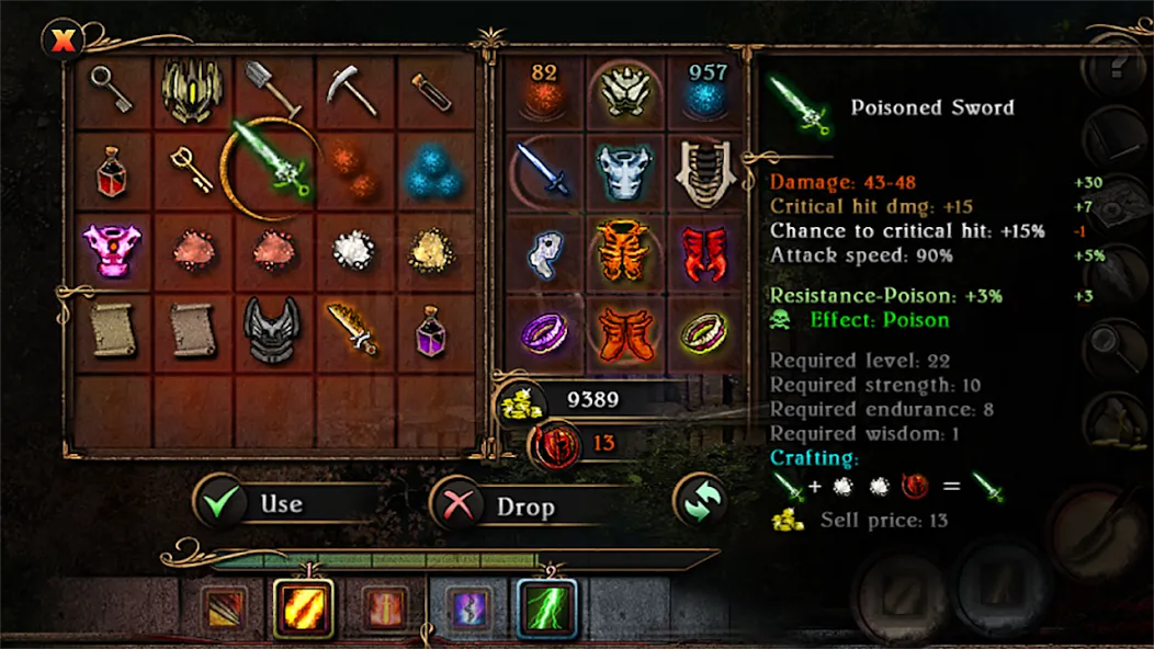 Almora Darkosen RPG (Альмора Даркосен РПГ)  [МОД Menu] Screenshot 2