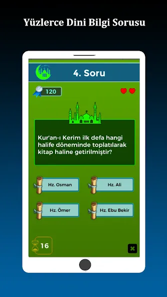 İslami Bilgi Yarışması  [МОД Unlocked] Screenshot 2