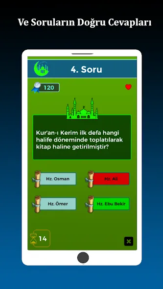 İslami Bilgi Yarışması  [МОД Unlocked] Screenshot 3