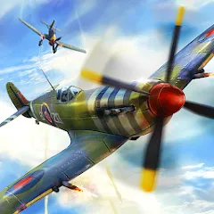 Взломанная Warplanes: WW2 Dogfight (Варплейнс)  [МОД Много денег] - стабильная версия apk на Андроид