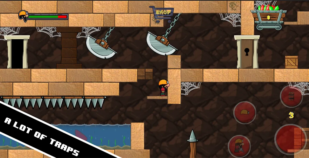 Dan the Dungeon Digger (Дэн Данжн Диггер)  [МОД Mega Pack] Screenshot 1