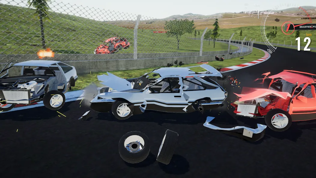 Destructive Car Race Generator (Деструктивный Генератор Гоночных Автомобилей)  [МОД Unlimited Money] Screenshot 5