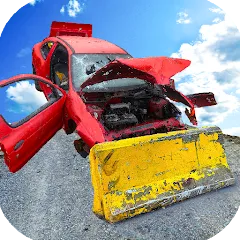 Скачать взломанную Car Crash Extreme  [МОД Все открыто] - полная версия apk на Андроид