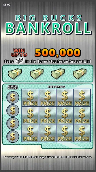 Scratch Off Lottery Casino (Скретч Офф Лотерейное Казино)  [МОД Бесконечные монеты] Screenshot 1