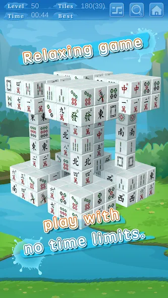 Stacker Mahjong 3D (Стаккер Маджонг 3Д)  [МОД Mega Pack] Screenshot 4