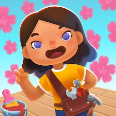 Взломанная Sunshine Days - Build A Home (Саншайн Дэйз)  [МОД Unlocked] - полная версия apk на Андроид