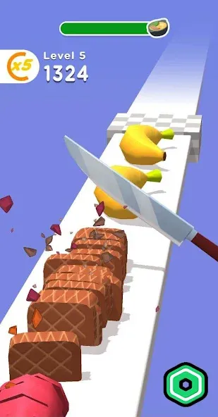 Super Slices Robux Roblominer (упер Слайсес Робукс Робломайнер)  [МОД Все открыто] Screenshot 4