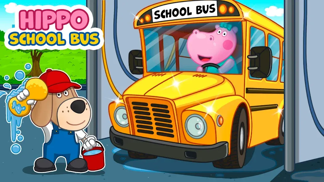 Kids School Bus Adventure  [МОД Меню] Screenshot 5