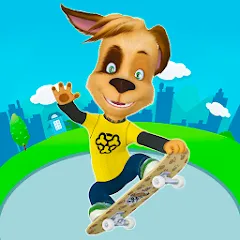 Скачать взлом Pooches: Skateboard  [МОД Unlimited Money] - последняя версия apk на Андроид