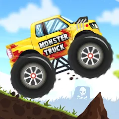 Взлом Kids Monster Truck Racing Game  [МОД Unlimited Money] - стабильная версия apk на Андроид