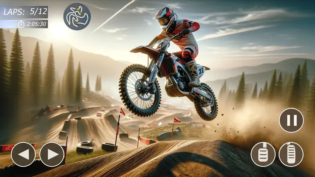 MX Bikes: Motocross Dirt bikes  [МОД Unlocked] Screenshot 1