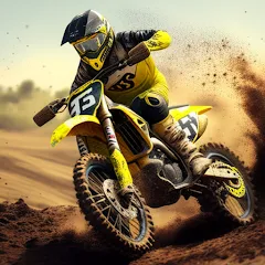 Скачать взлом MX Bikes: Motocross Dirt bikes  [МОД Unlocked] - стабильная версия apk на Андроид