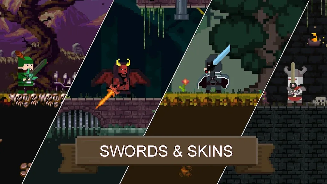 Rune Sword: Action Platformer (Руновый меч)  [МОД Все открыто] Screenshot 5