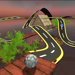 Скачать взломанную Imbalance: Ball Balancing Game (Имбаланс)  [МОД Много монет] - последняя версия apk на Андроид